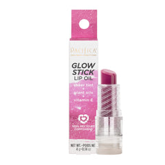 Pacifica Lipstick Oil – Glow Stick Lip Tint Oil - Hydrating Tinted Oil Balm with Vitamin E for Moisturized Lips Sheer Tint & Natural Gloss Vegan & Cruelty-Free 0.14 oz (Sunrise)